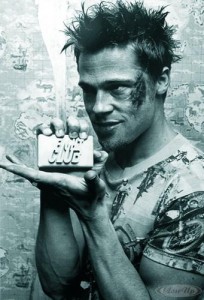Brad Pitt als Tyler Durden in "Fight Club"