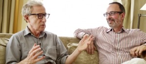 Woody Allen mit Robert B. Weide (Quelle: NFP)