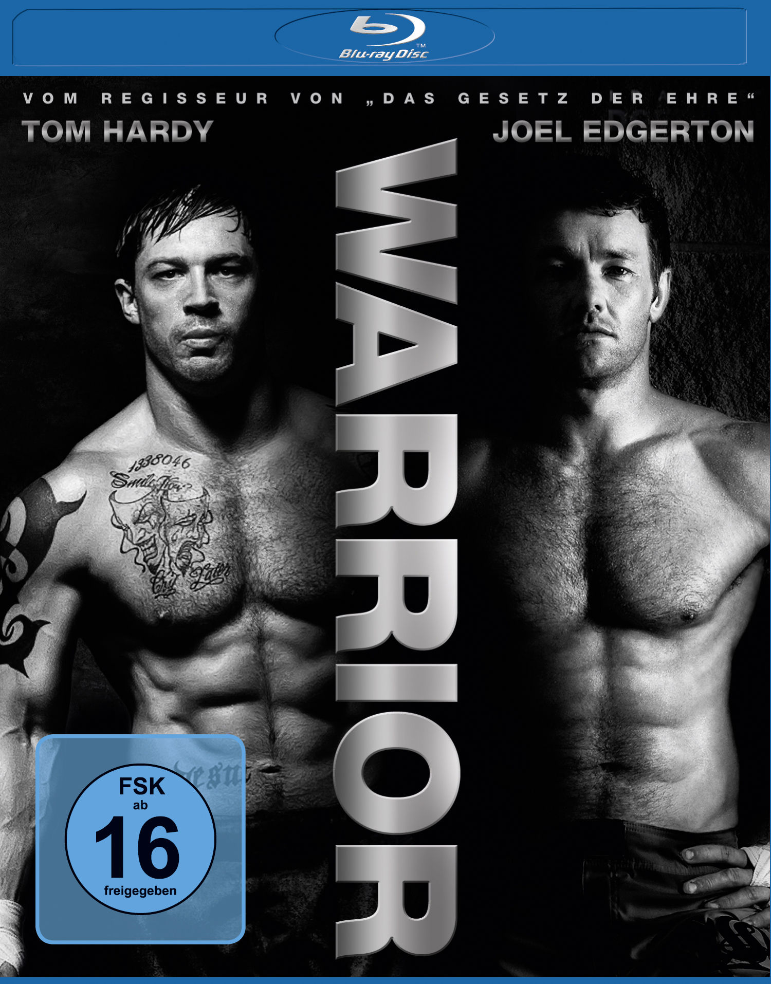 Blu-Ray Cover von "Warrior" (Quelle: Universum Film)