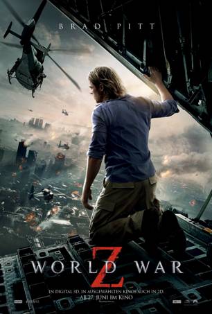 Das erste Plakat zu "World War Z" (Quelle: Paramount Pictures Germany)