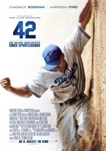 Das Hauptplakat von "42" (Quelle: Warner Bros.)