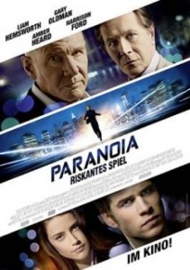 Das Plakat von "Paranoia - Riskantes Spiel" (Quelle: StudioCanal)