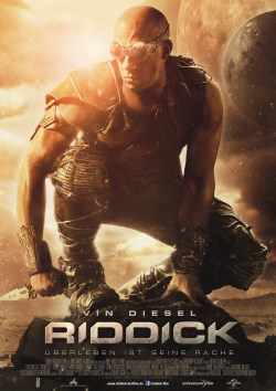 Das Kinoplakat von "Riddick- Überleben ist seine Rache" (Quelle: Universum Film)