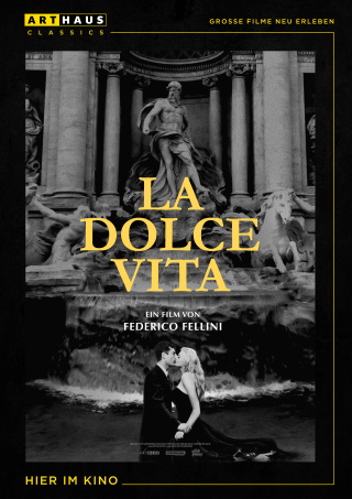 Das neue Kino-Plakat zu "La Dolce Vita" (© StudioCanal)