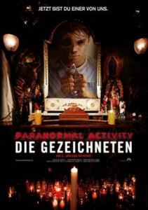 Das Plakat von "Paranormal Activity - Die Gezeichneten" (Quelle: Paramount Pictures)