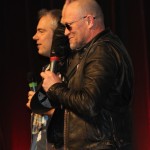 Michael Rooker mit Moderator (Bild: Thomas Trierweiler)