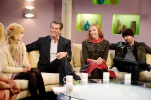 In Talkshows werden die Vier ausgequetscht (Quelle: DCM)