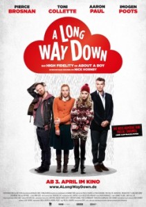 Das Poster von "A Long Way Down" (Quelle: DCM)