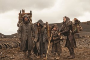 Noah mit seiner Familie auf der Reise (Quelle: Paramount Pictures)