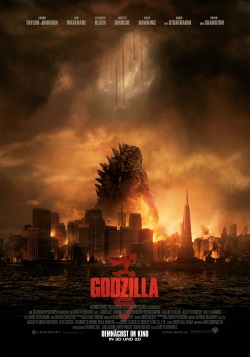 Das Kino-Plakat von "Godzilla" (Quelle: Warner Bros. Pictures)