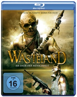 Das Blu-ray-Cover von "Wasteland - Am Ende der Menschheit" (Quelle: Tiberius Film)