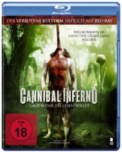 Das Blu-ray-Cover von "Cannibal Inferno" (Quelle: Tiberius Film)