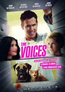 Das Kinoplakat von "The Voices" (Quelle: Ascot Elite)