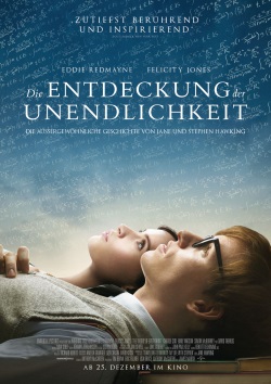 Das Plakat von "Die Entdeckung der Unendlichkeit" (Quelle: Universal Pictures)