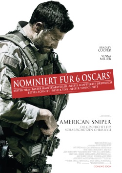 Das Kinoplakat von "American Sniper" (Quelle: Warner Bros Pictures Germany)