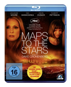 Das Blu-ray-Cover von "Maps to the Stars" (Quelle: MFA Film)