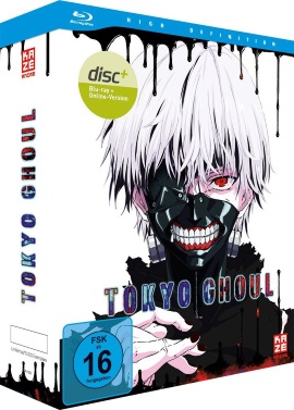Das Blu-ray-Cover von "Tokyo Ghoul Vol. 1" (Quelle: KAZÉ)