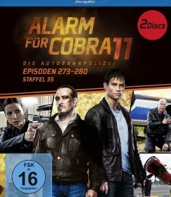 Das Blu-ray-Cover der 35. Staffel von "Alarm für Cobra 11" (Quelle: Universum Film)