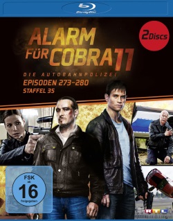 Das Blu-ray-Cover von "Alarm für Cobra 11 Staffel 35" (Quelle: Universum Film)