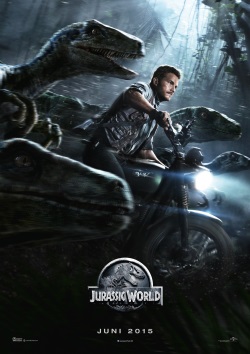 Das Kino-Plakat zu "Jurassic World" (Quelle: Universal Pictures)