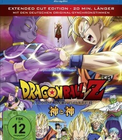 Das Blu-ray-Cover von "Dragonball Z - Kampf der Götter" (© Universum Film)