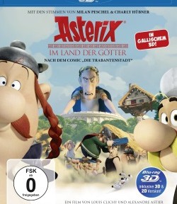 Das Cover der 3D Blu-ray von "Asterix im Land der Götter"