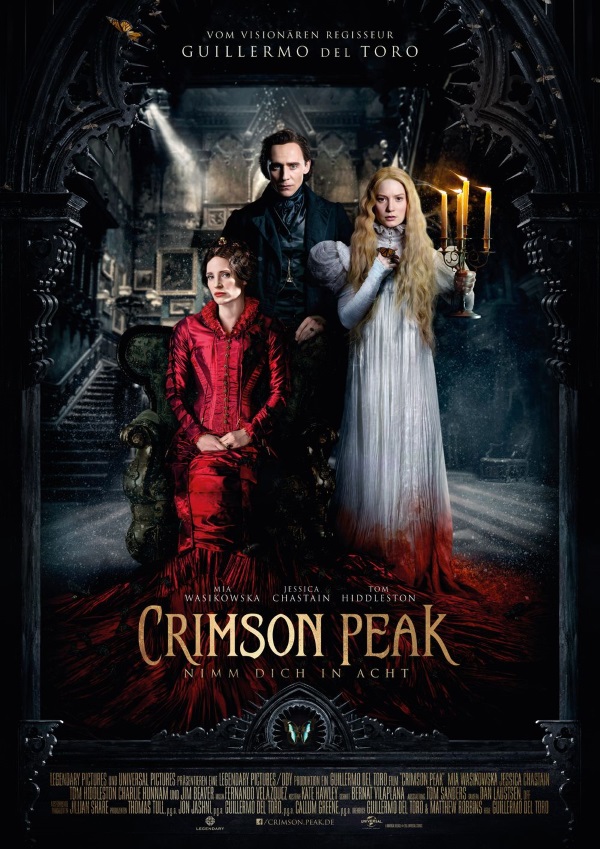 Das Kino-Plakat von "Crimson Peak" (© Universal Pictures)