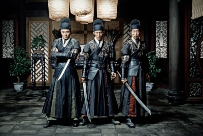 Die drei Assassins vertrauen einander mit dem Leben (© Pandastorm Pictures)