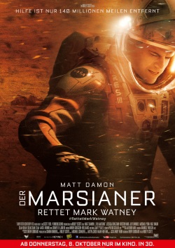 Das Kino-Plakat von "Der Marsianer - Rettet Mark Watney" (© 20th Century Fox