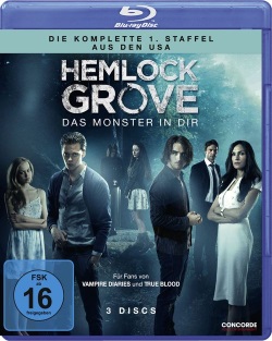 Das Blu-ray-Cover von "Hemlock Grove Staffel 1" (© Concorde Home Entertainment)