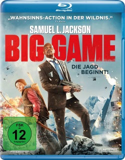 Das Blu-ray-Cover von "Big Game" (© Ascot Elite)