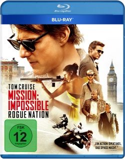 Das Blu-ray-Cover von "Mission: Impossible - Rogue Nation" (© Paramount Pictures Home Entertainment)