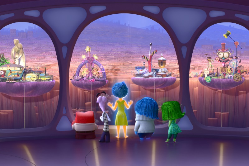 In der Steuer-Zentrale von "Alles steht Kopf" (© Walt Disney Studios Motion Picture Germany)