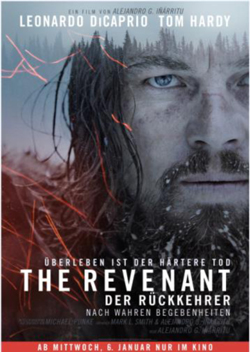 Das Kino-Plakat von "The Revenant" (© 20th Century Fox)
