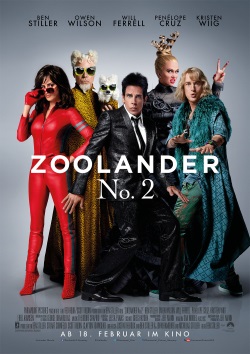 Das Kino-Plakat von "Zoolander 2" (© Paramount Pictures)