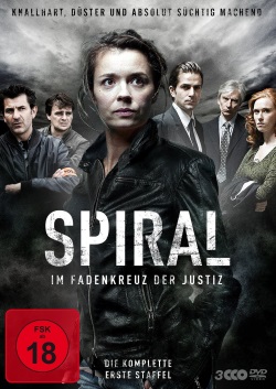 Das DVD-Cover der ersten Staffel von "Spiral" (© Polyband)