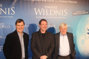 Jacques Cluzaud, Sebastian Koch und Jacques Perrin (© Thomas Trierweiler)