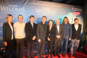 Jutta Bose (Universum Film), Reinhard Brundig, Jacques Cluzaud, Sebastian Koch, Petra Müller (Filmstiftung NRW), Jacques Perrin und Josef Tumbrink (v.l. © Thomas Trierweiler)