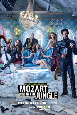 Das Plakat von "Mozart in the Jungle" (© Amazon Video)