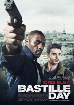 Das Kino-Plakat von "Bastille Day" (© StudioCanal)