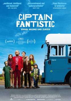 Das Kino-Plakat von "Captain Fantastic" (© Universum Film)