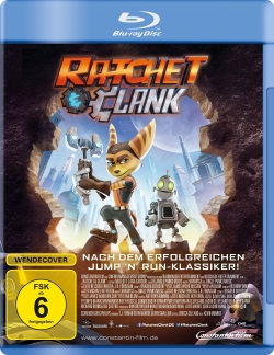 Das Blu-ray-Cover von "Ratchet & Clank" (© Constantin Film)