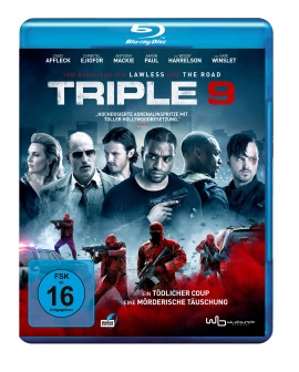 Das Blu-ray-Cover von "Triple 9" (© Wild Bunch Germany/Universum Film)