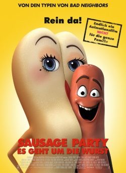 Das Kino-Plakat von "Sausage Party" (© 2016 CTMG. All Rights Reserved.)