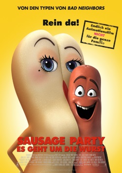 Das Kino-Plakat von "Sausage Party" (© 2016 CTMG. All Rights Reserved.)