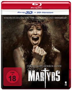 Das Cover der 3D Blu-ray von "Martyrs" (© Tiberius Film)