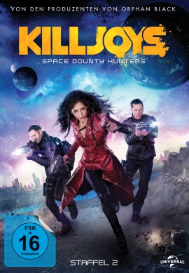 Das Blu-ray-Cover der zweiten Staffel von "Killjoys" (© Pandastorm Pictures)