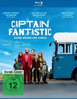 Das Blu-ray-Cover von "Captain Fantastic - Einmal Wildnis und zurück" (© Universum Film)