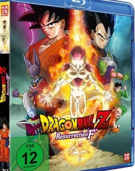 Das Blu-ray-Cover von "Dragonball Z - Resurrection F" (© AV Visionen)
