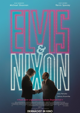 Das Kino-Plakat von "Elvis & Nixon" (© Universum Film)